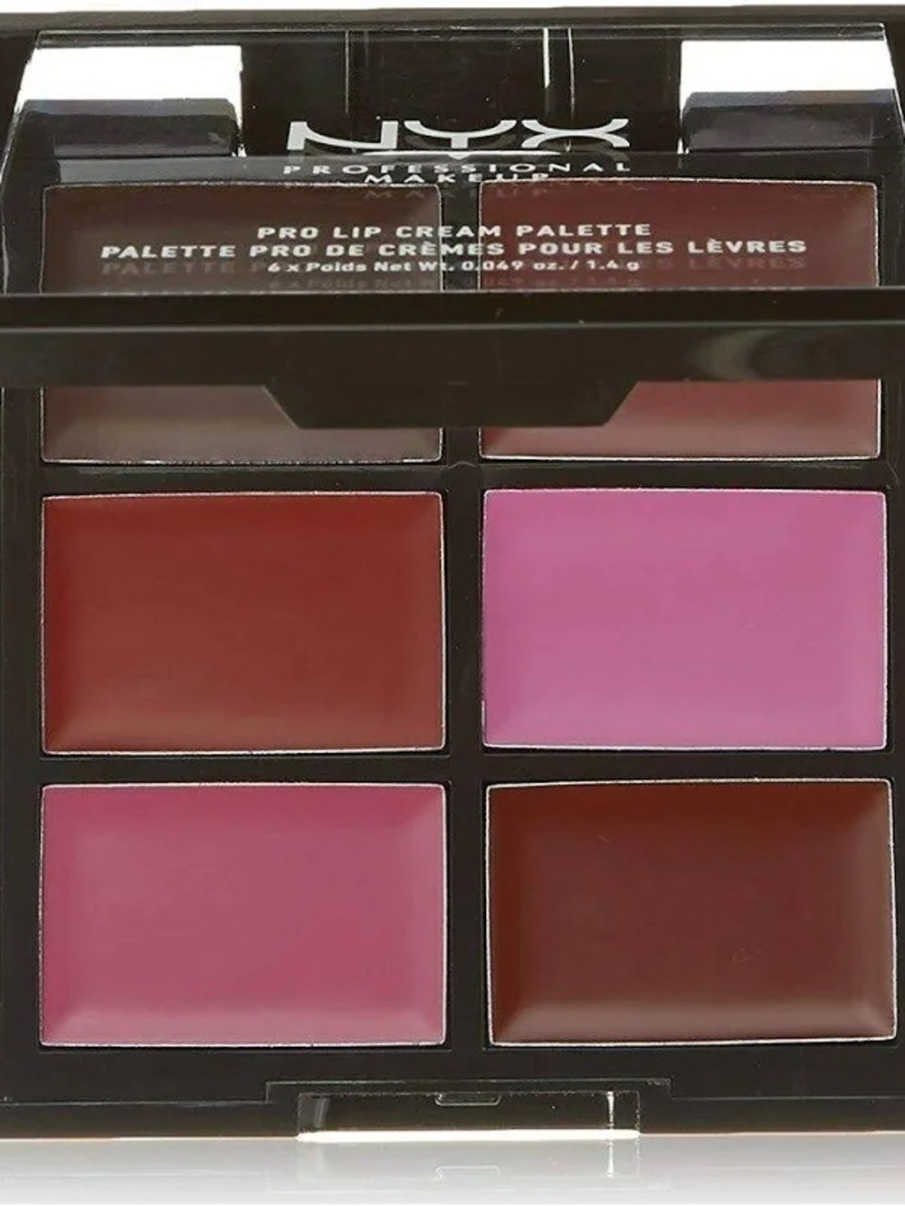 NYX Pro Lip Cream Palette In The Plums 1.4 g
